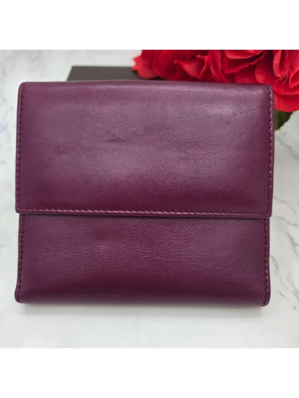 Gucci Fold Wallet Purple Interlocking G
